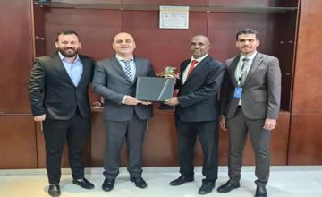 توقيع اتفاقيه مبدئيه بين بنك الجزيره السوداني الأردني وشركة ITS